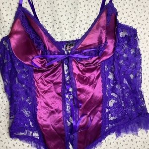 Vintage rare fredericks corset top